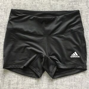 Adidas Women's Volleyball Shorts - 4 Inch - Black - Climalite - Sz L - Like New